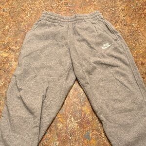 Nike Kids Heather Gray Joggers
